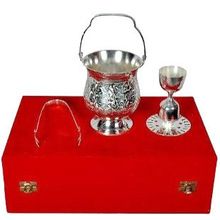 Silver plated  accessories set