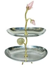 STAINLESS STEEL FRUIT WEDDING CAKE STAND