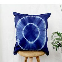 Decorative Tie Dye Shibori Fabric Cushion Pillow Cover