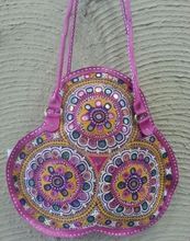 Hippie Mirror Work Designer Tribal Shoulder Bag