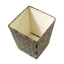 multi colour recycle paper handmade paper dust bin box