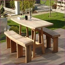 Carved Wooden Table And Chairs