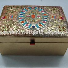 Embroidered Handmade Beaded Storage Box