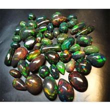 black ethiopian opal magnetic fire loose gemstones