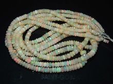 Natural Ethiopian Opal Faceted Beads