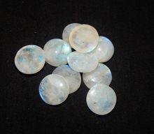 Rainbow Moonstone Calibrated Round Cabochon