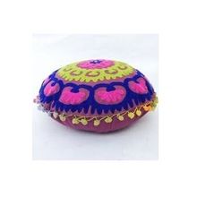 Meditation Mendala Round Cushion Cover