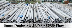 UNS S32950 Super Duplex Steel Pipes
