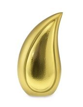 Brass Tear Drop Adult Cremation Ur