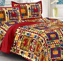 Cotton Embroidered Bed Cover