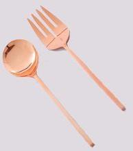 Copper Plated Serving Set