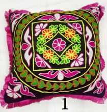 cotton embroidery cushion cover