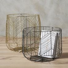 Metal Storage Basket set