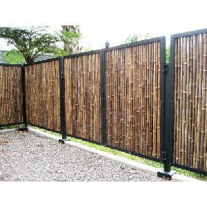 Bamboo Fence Gate