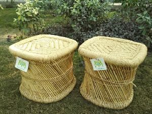 Handmade Bamboo Stool