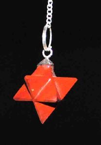 Merkaba star pendulum