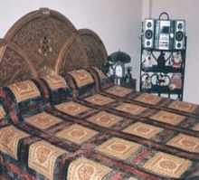 Handmade patchwork bedspreads