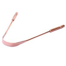 Copper Tongue Cleaner with Handle