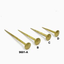 Hand Forged Round Shape Brass Decorative Nails