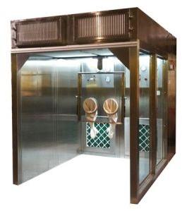 Stainless Steel Sampling Booth