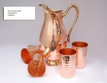 COPPER WATER DRINKING PITCHER, Feature : Eco-Friendly