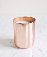 FANCY COPPER CANDLE CONTAINER