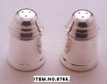Silver plated Salt and pepper shaker