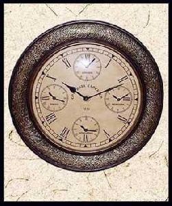 wooden wall clock