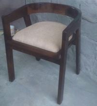 Wood Low Back Dining Chair