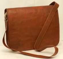 Real goat leather small size cross body shoulder bag