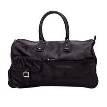 Real leather laptop bag