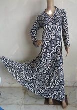 Dubai exclusive designer printed abaya kaftans