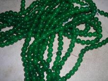 Green Aventurine smooth finish round beads