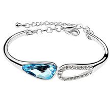 Trending crystal adjustable bracelet bangle