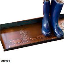 Animals And Tree Copper Boot Tray