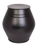 Black Drum Table Indoor Stool