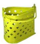 Yellow Bucket Metal Votive