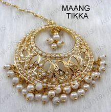 22kt Gold Plated Maang Tikka Jewelry