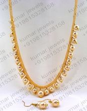 Pearl Beaded Sleek Necklace