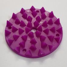 multi color virgin plastic nail button acupressure mat