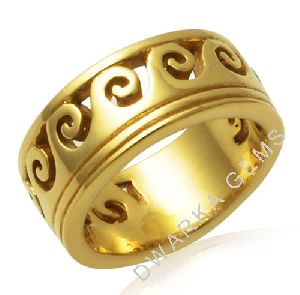 Kai Design Ring in 925 Sterling Silver Gold Plated