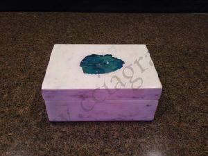 Agate Stone Jewelry Boxes