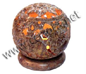 Soapstone Tealight Candle Lamps