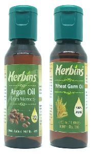 Herbins Essential Oil Combo (Argan and wheatgerm)