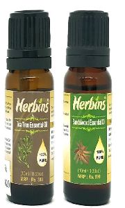 Herbins Essential Oil Combo (Tea Tree and Sandal)