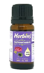 Herbins Rose Geranium Essential Oil 10ml