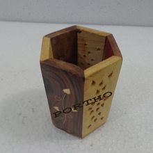 Wooden Handmade Pen Holder