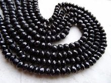 Black Spinel Gemstone Beads