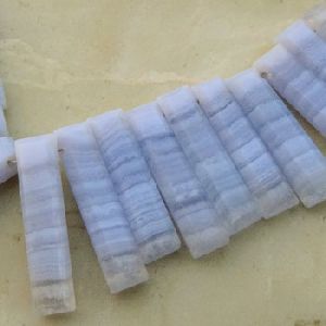 Dendrite Focal Gemstone Beads