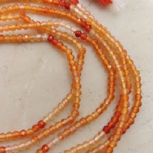 Faceted Roundelle Gemstone Beads